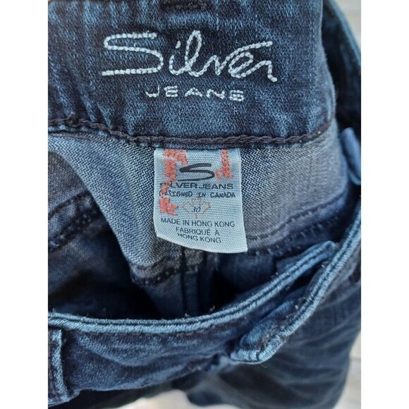 Silver Jeans-Suki Mid-Rise Slim Bootcut Jeans Women's Size 30/37 - Picture 5 of 8